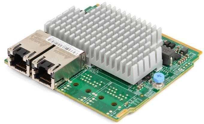 Supermicro AOC-MTG-i2TM X550 Dual Port RJ45 10GbE Network Adapter Add ...