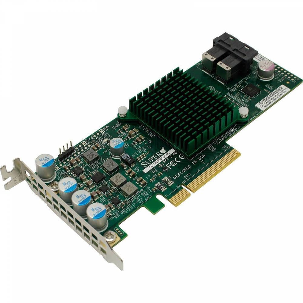 Supermicro AOCS3008LL8E 12Gb/s 8Port SAS PCIE 3 0 x8 Host Bus