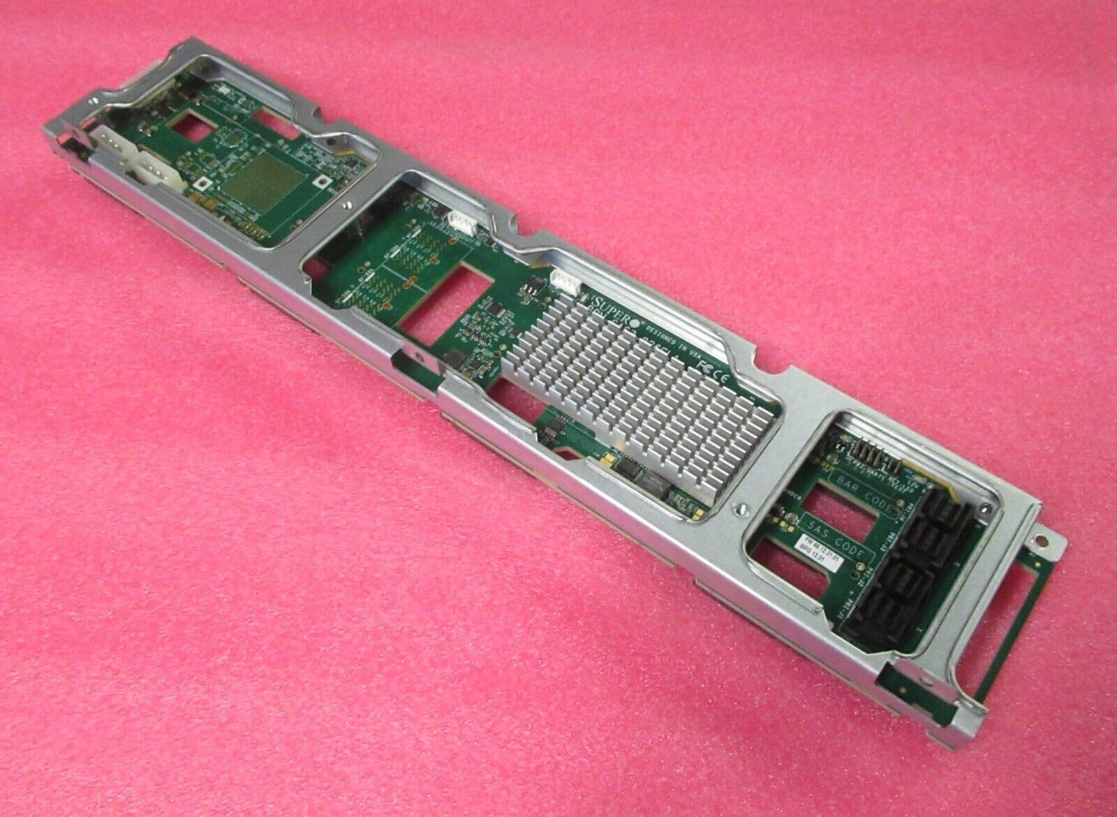 Server Backplane Components Sas 12 GB S Supermicro BPN-SAS3-826EL1-N4 Backplane - 2U, 12 Bay, 4x ...