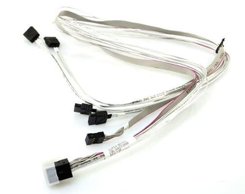 SuperMicro CBL-SAST-0556 Mini SAS HD to 4 x SATA Internal Cable 0.75M 0.9M