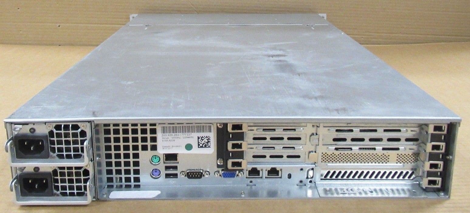 Supermicro Chasis 2 AMD Opteron 6168 1 9GHz 4TB 144GB H8DGU-F Rack ...
