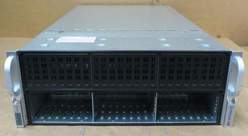 Supermicro CSE-417 Xeon E5-2600v3/v4 X10DRG-0T 24x 2.5" SAS CX516A 4U CTO Server
