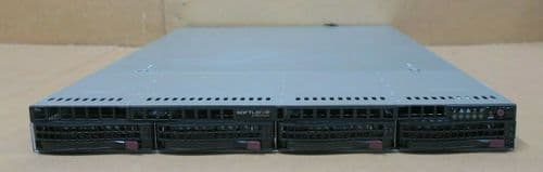 Supermicro CSE-815 X10SLH-N6-ST031 E3-1270v3 3.50GHz 8GB Ram 4x HDD Bay Server