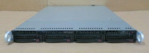 Supermicro CSE-815 X10SLM+-LN4F CTO E3-1200 v3/v4 4x DIMM 4x 3.5" Bay 1U Server
