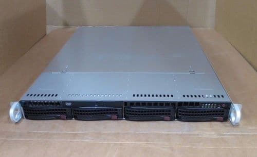 Supermicro CSE-815 X9DRi-LN4F+ 1U Server 2 x Quad-Core XEON E5-2609 96GB Ram