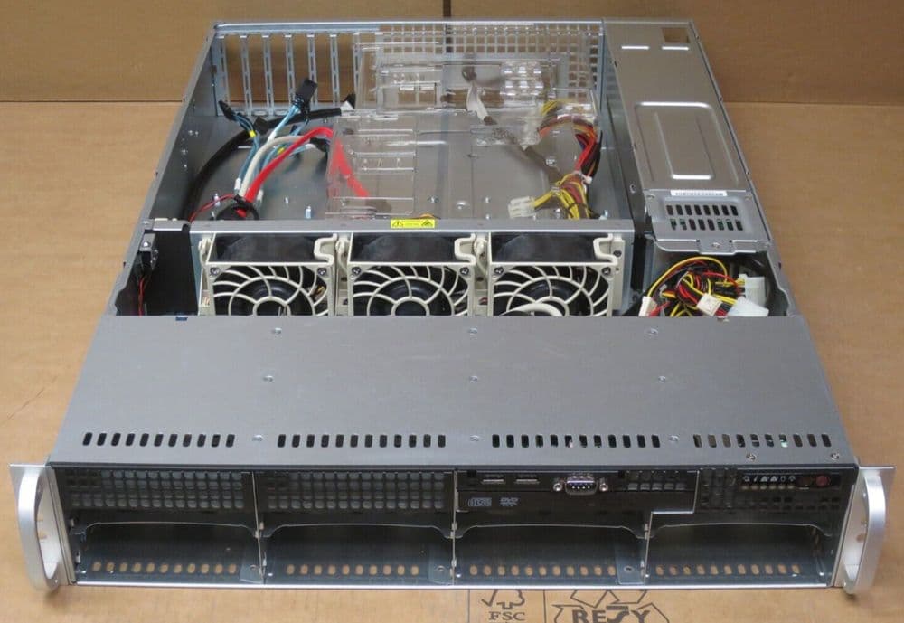 Supermicro CSE-825 8-Bay 3 5