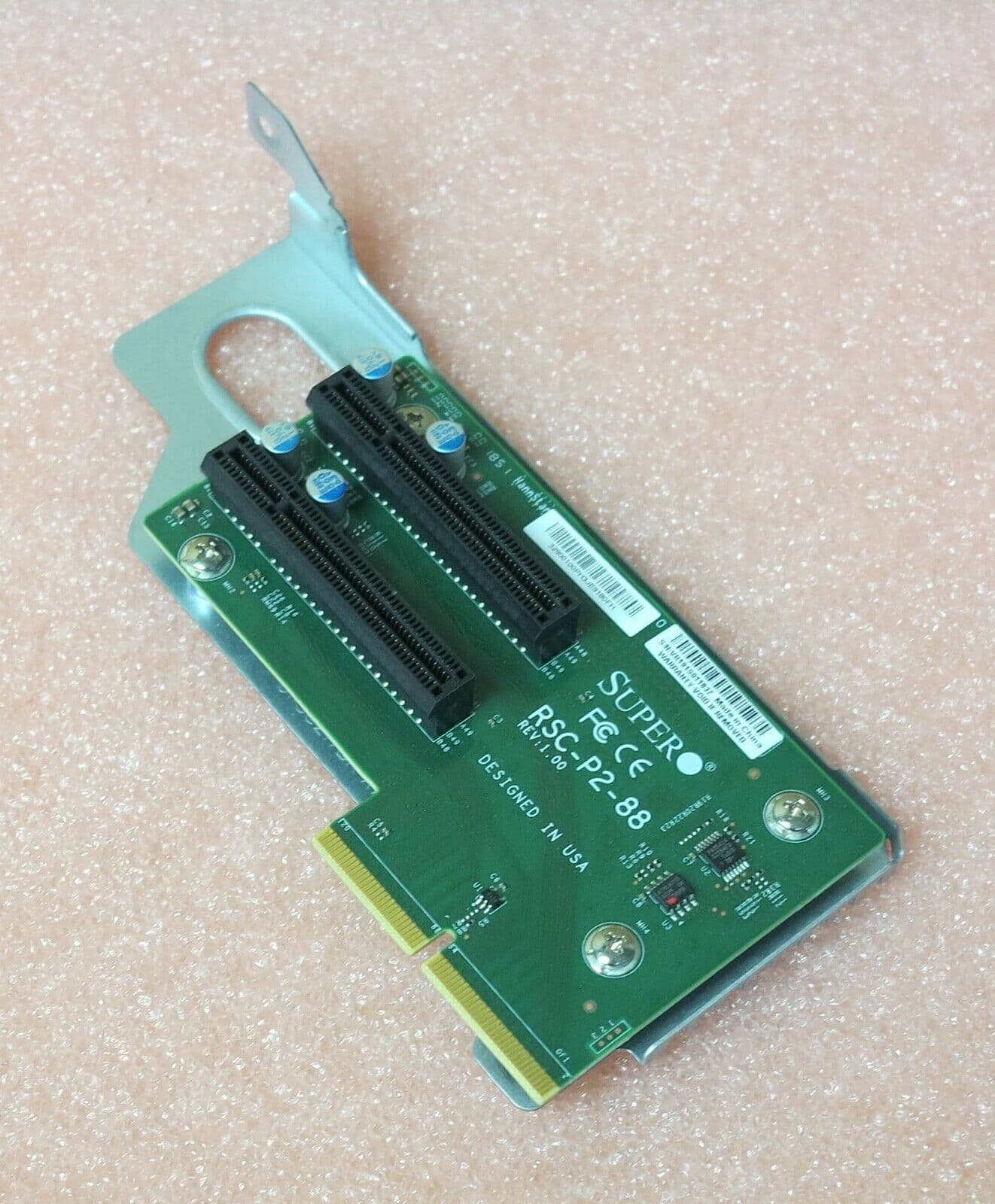 Supermicro 2U Riser Card 1 UIO (PCI-e x8) et 3 PCI-X Supermicro