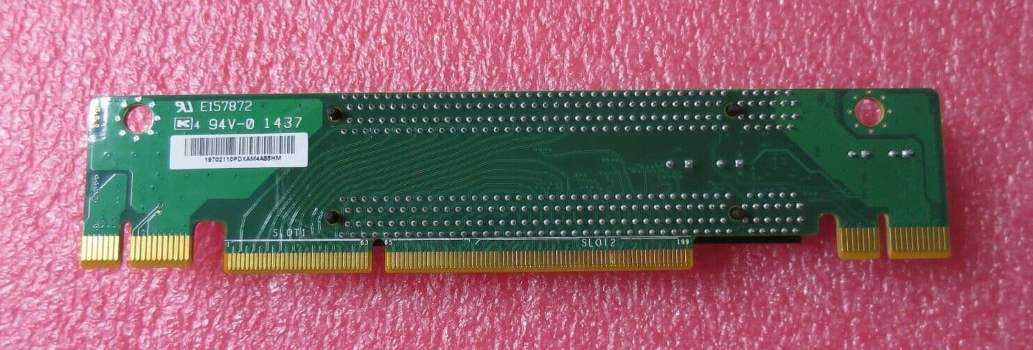 Supermicro RSC-R1UW-2E16 Dual Slot PCI-E x16 Riser Card Board Rev 1 10