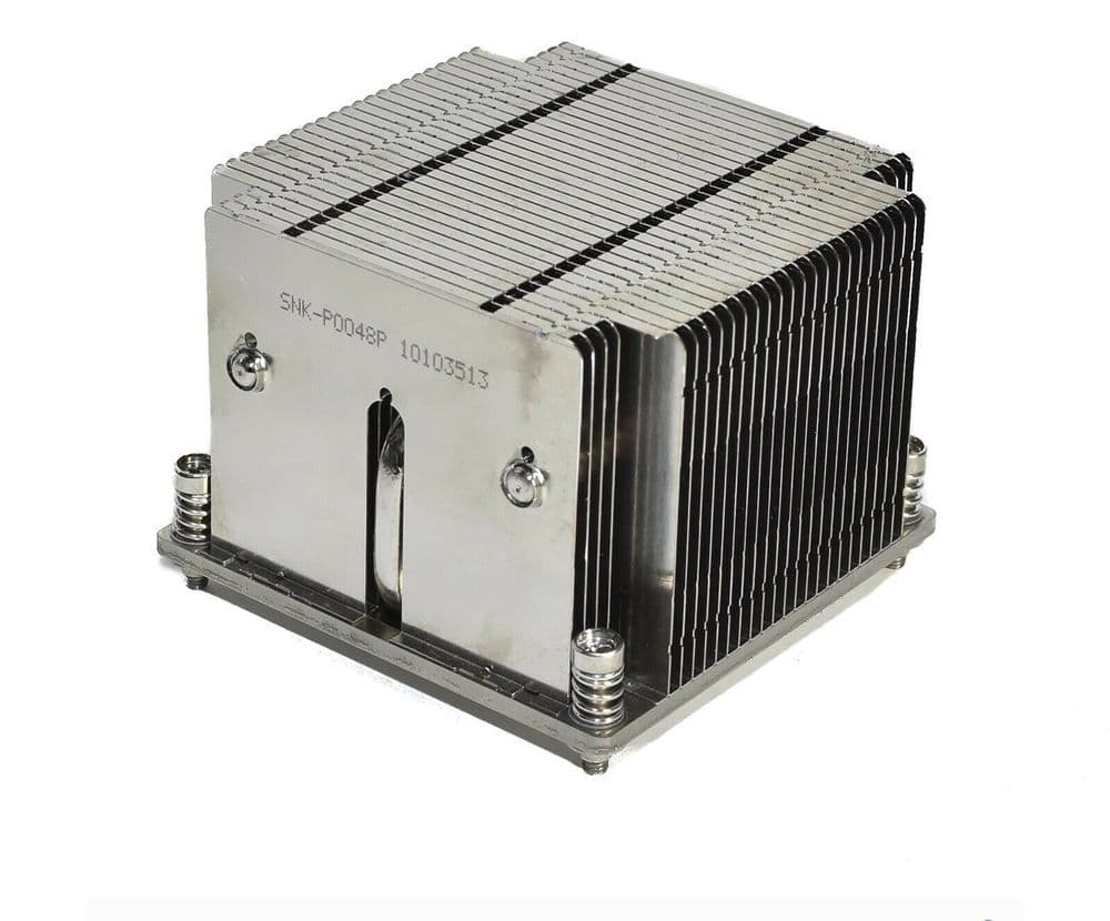 Supermicro SNK-P0048P 2U Passive CPU Heat Sink Socket LGA2011 CSE-826 CSE-835