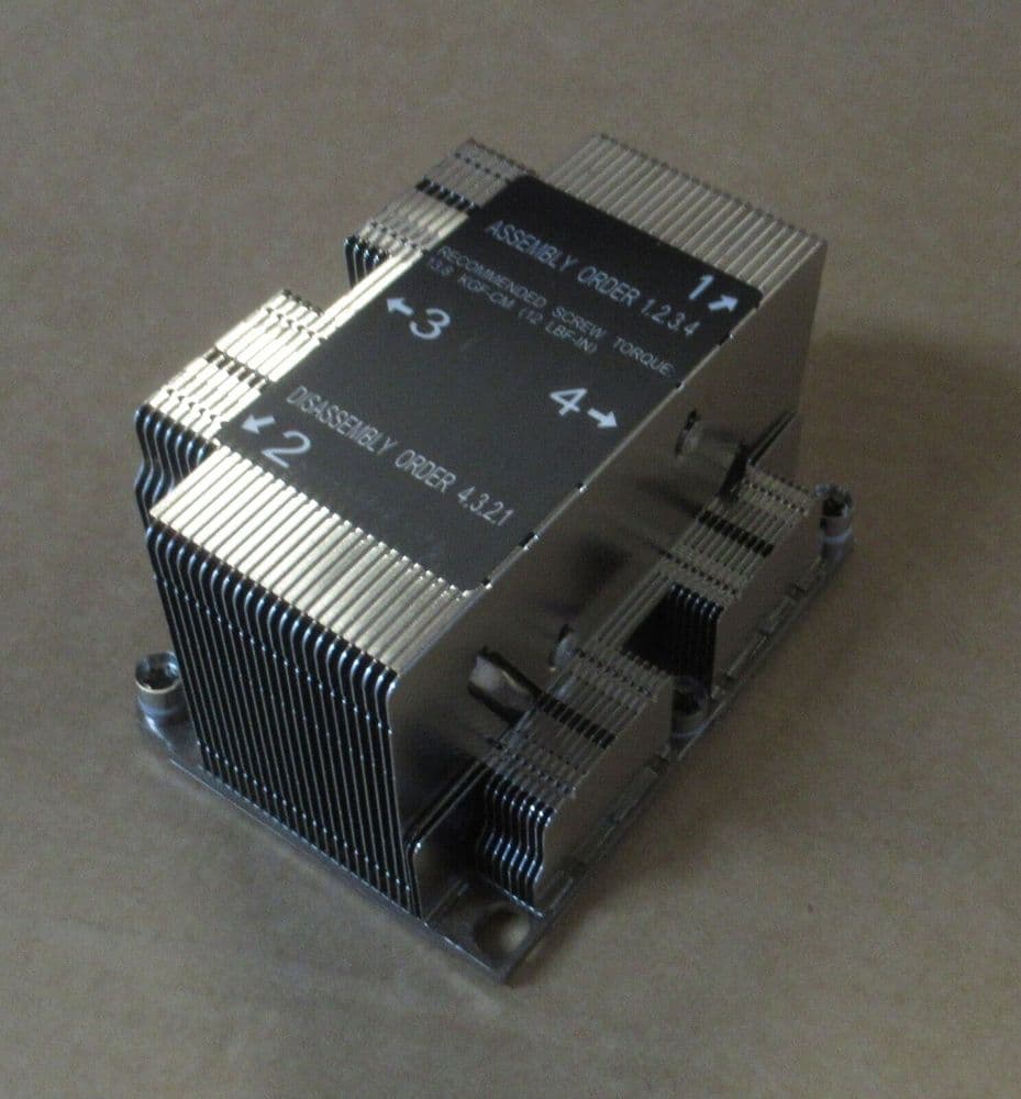 Supermicro SNK-P0068PSC Intel Xeon Scalable Processor 2U Heatsink LGA3647-0