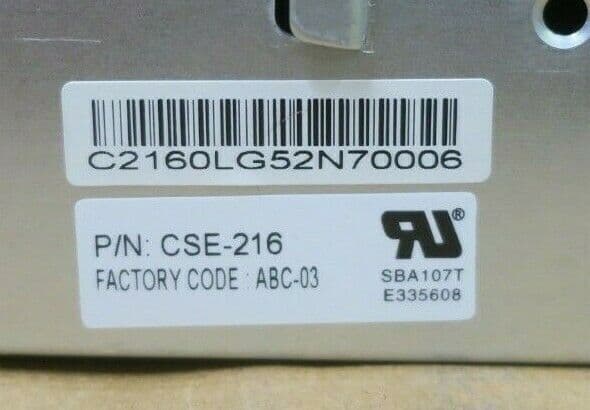 Supermicro SuperChassis CSE-216 X11DPi-NT Dual Scalable CPU 26-Bay CTO ...