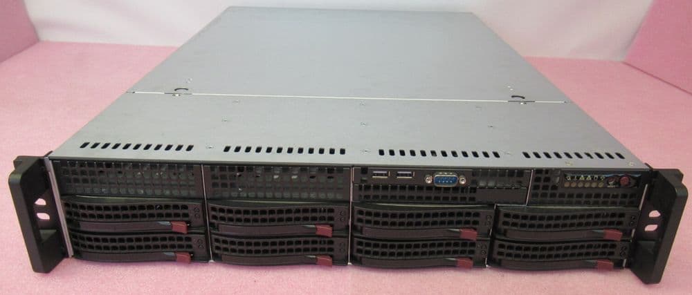 Supermicro SuperStorage CSE-825 2X E5-2650LV2 10 CŒURS 128 Go 8x LFF