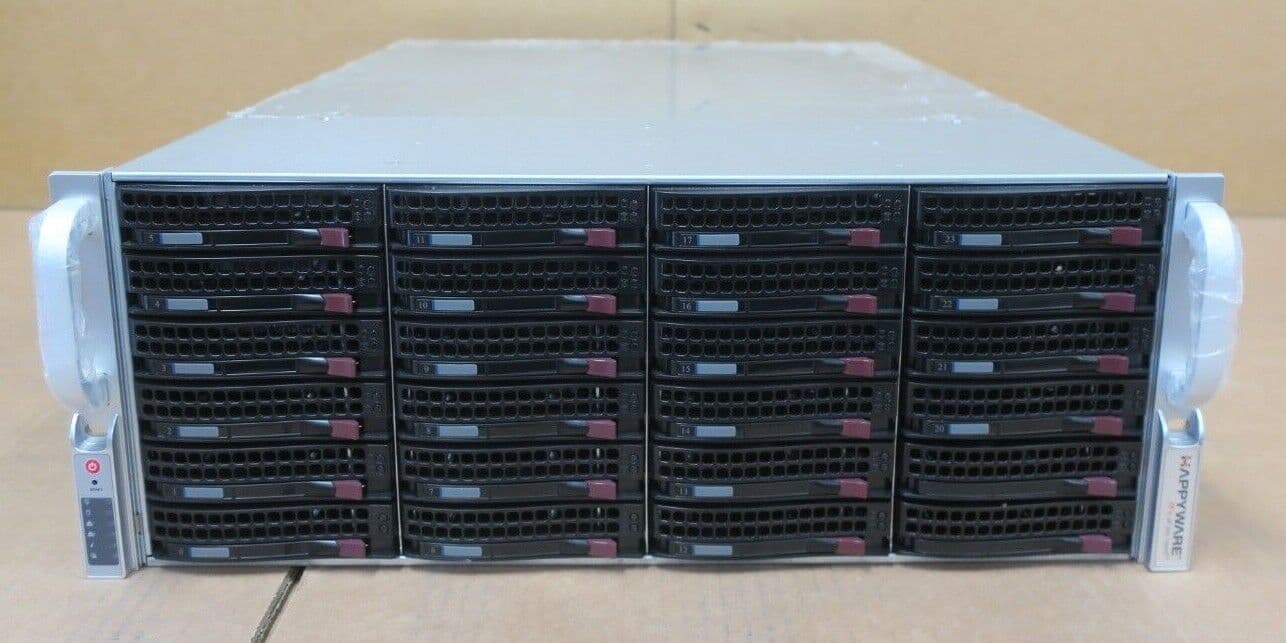 SuperMcro CSE 847 36 Bay 4U SAS 3 Barebone ATX E-ATX Chasss 2x PWS - Foto 13