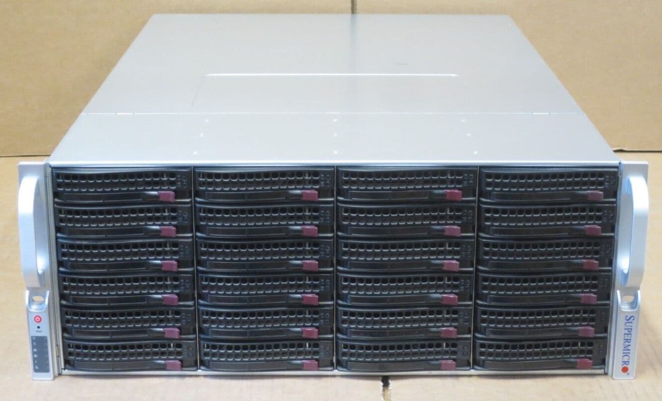 Supermicro SuperChassis CSE-847 X10DRi 2x E5-2640v3 36x 3 5