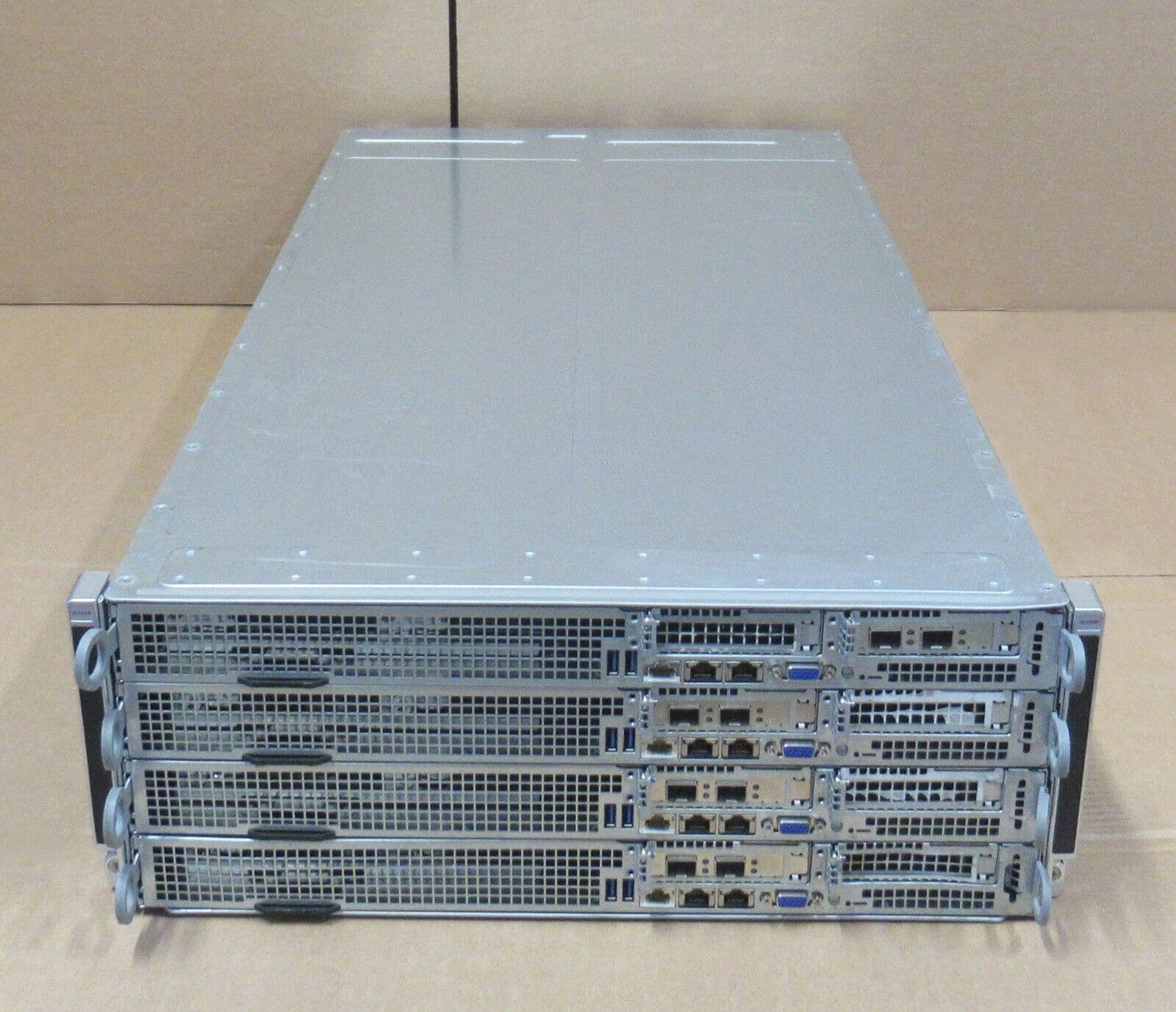 Supermicro SuperServer F618H6-FTL 4x Node 8x Intel Xeon CPU 4U ...