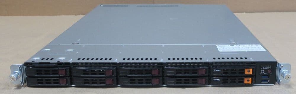 Serveur Supermicro SuperServer 1028U – 2x Xeon E5-2680 V3, 64 Go DDR4, 10GbE