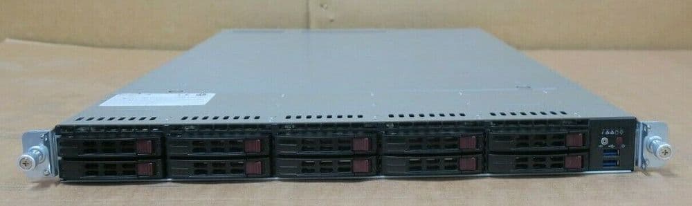 Serveur Supermicro SuperServer 1028U – 2x Xeon E5-2680 V3, 64 Go DDR4, 10GbE