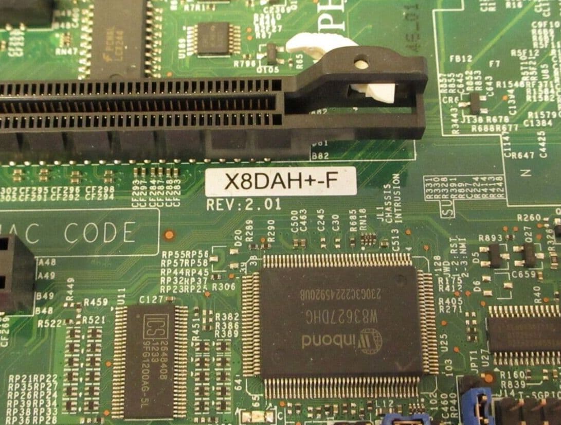 Supermicro X8DAH+-F-BデュアルLGA1366 Xeon/ Intel 5520/ A＆V＆2GbE/ 強化EATXサーバーマザーボード バルク Supermicro - LGA1366 X8DTT-F Motherboard - LGA 1366 -