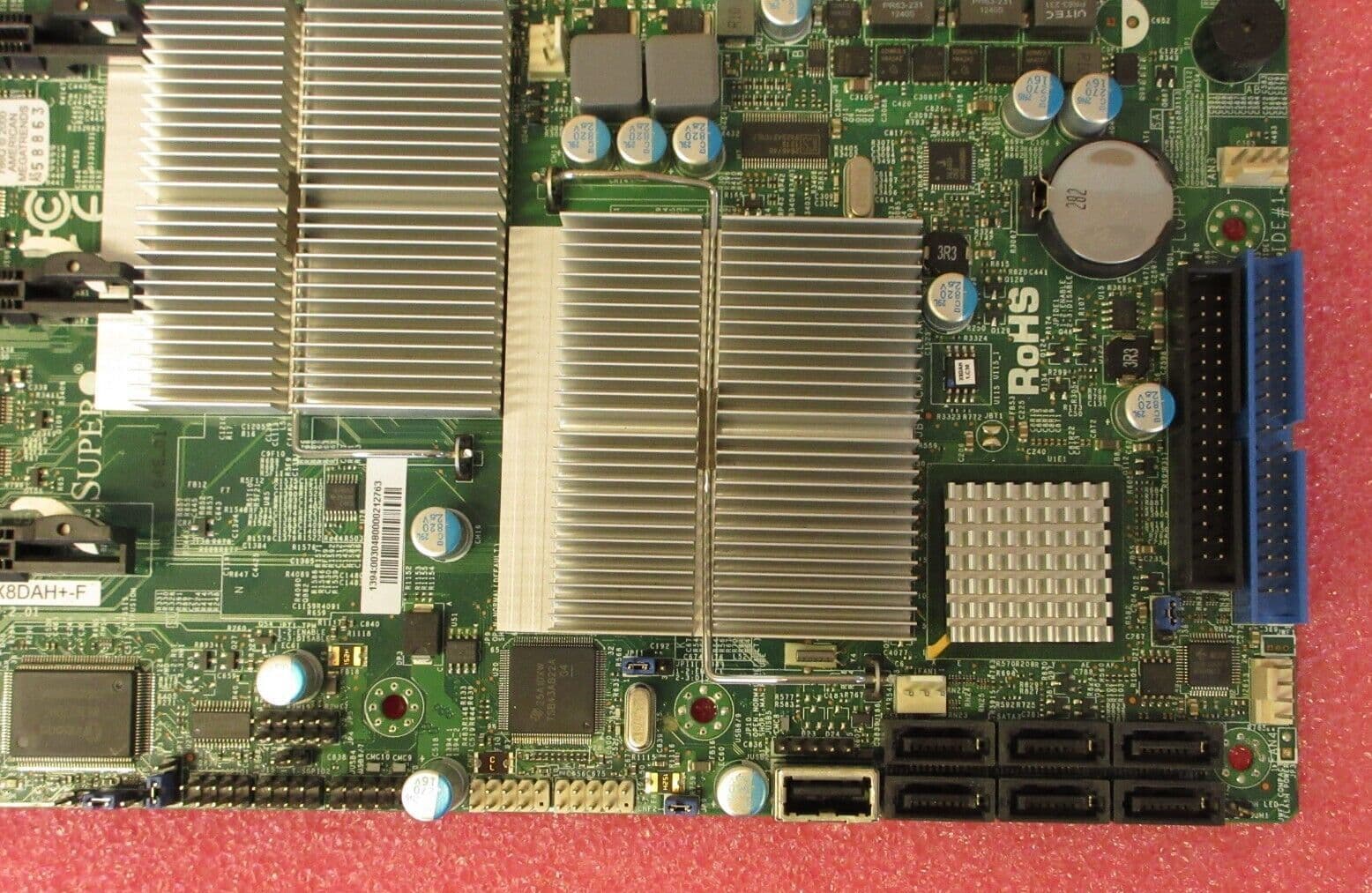 Supermicro X8DAH+-F-BデュアルLGA1366 Xeon/ Intel 5520/ A＆V＆2GbE/ 強化EATXサーバーマザーボード バルク Supermicro - LGA1366 X8DTT-F Motherboard - LGA 1366 -