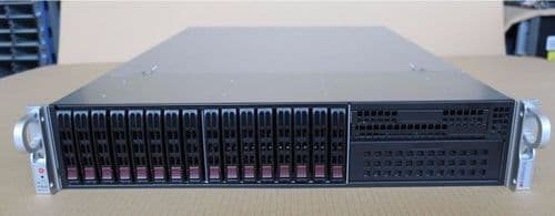 Supermicro X9DR3-LN4F+ 2x Eight-Core XEON E5-2660 384GB RAM 16 x 2.5" Server