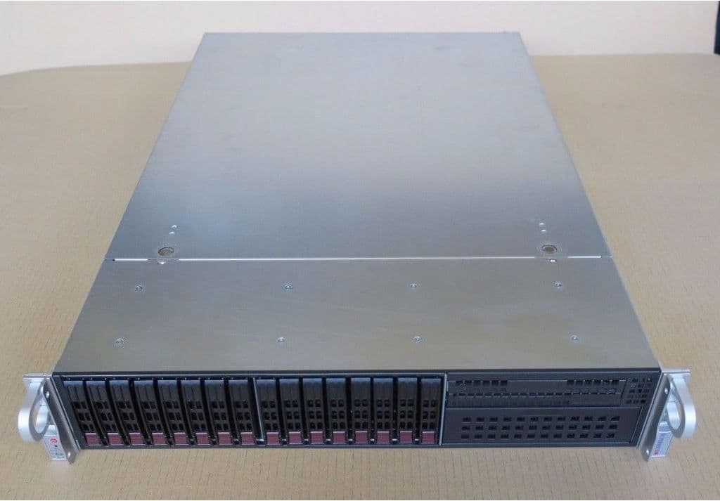 Supermicro X9DR3LN4F CSE213 CTO 16 x 2 5" 2U Rack Server