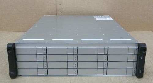 Symantec 16EB 316-0100-00 JX30 3U Disk Array 16x 3TB HDD Bay Dual I/O + Dual PSU