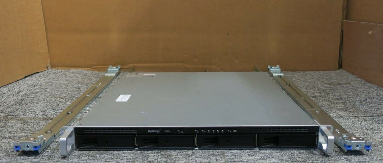 Synology RackStation RS814 16TB 1U 4-Bay Rackmount NAS 4 x 4TB WD Red ...