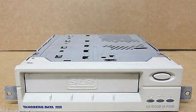Tandberg Data 50/100GB SLR100, Half-Height SCSI Backup Tape Drive