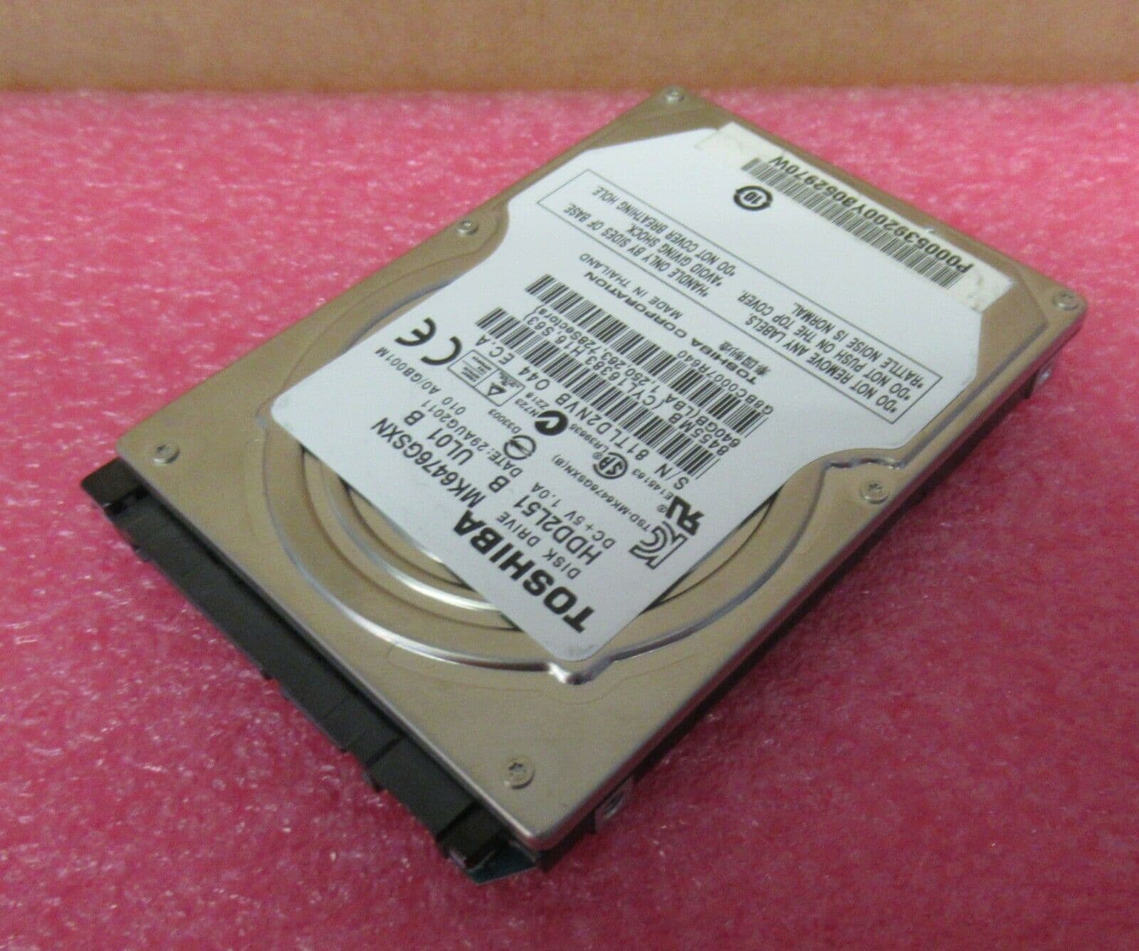 Toshiba 640GB 2 5