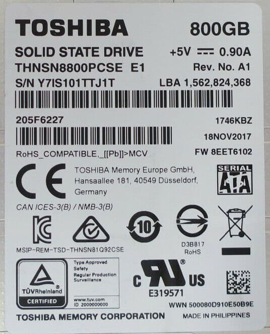 Seagate 800Gb SSD SAS 12Gb/s (2 Stück) (D'occasion) à Belp Pour CHF 74
