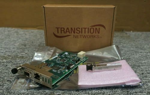Transition Networks C3210-1040 ION Gigabit Ethernet Media Rate Converter Module