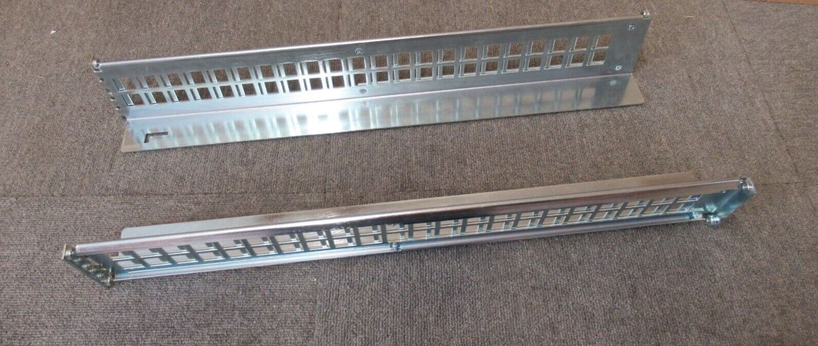 Universal 2U Left And Right L-Shape Server Rackmount Rail 600mm Depth
