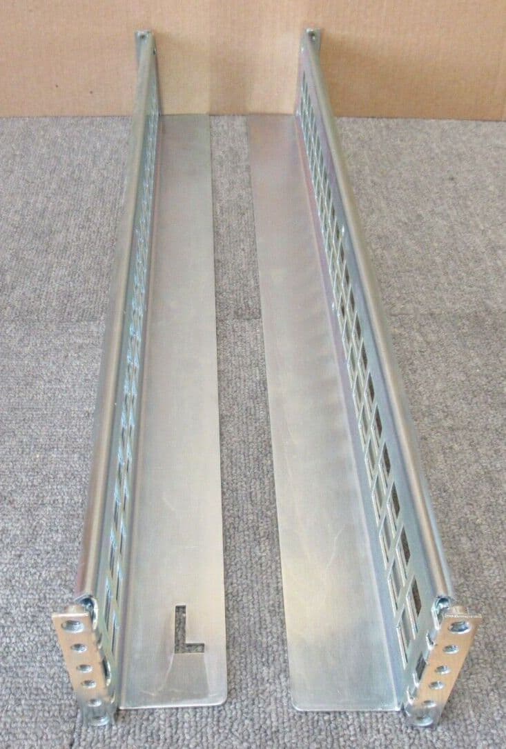 Universal 2U Left And Right L-Shape Server Rackmount Rail 600mm Depth