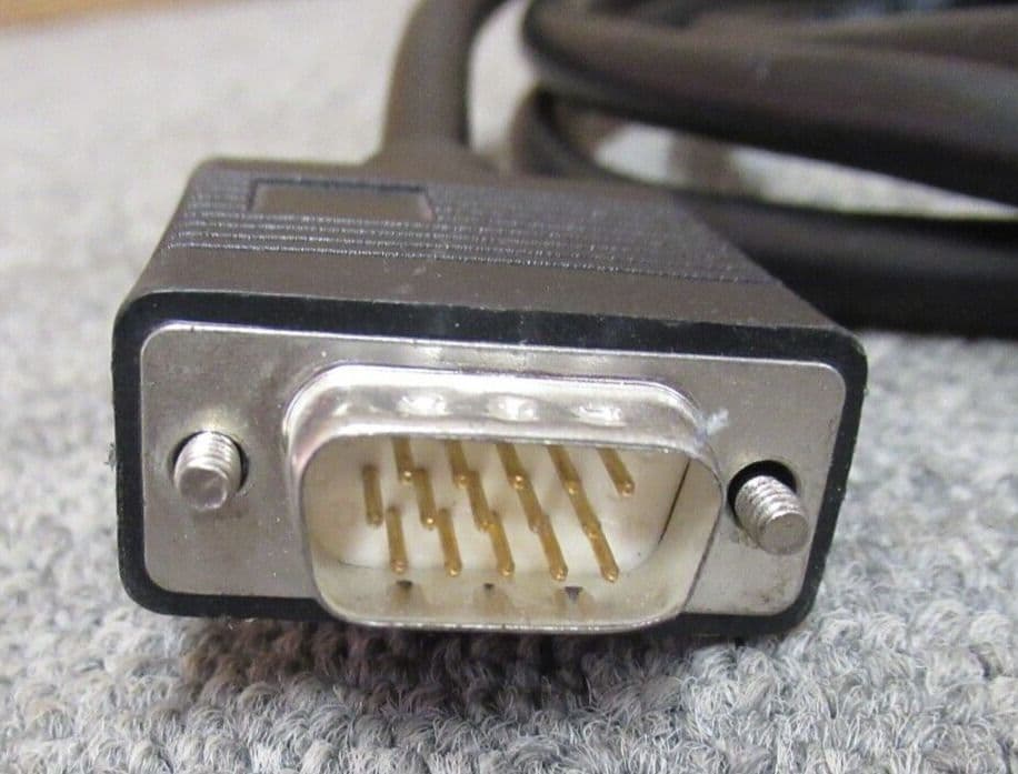 VGA 15-Pin Male To VGA 15-Pin Female Black 1 8 Meters Monitor Cable