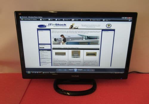 Viewsonic VA2465SM-3 24" LCD TFT LED Widescreen Montior VGA DVI With Speakers