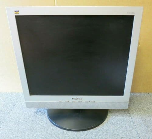 ViewSonic VE720m Ergonomic Silver/Black 17" LCD TFT Monitor With Multimeadia VGA