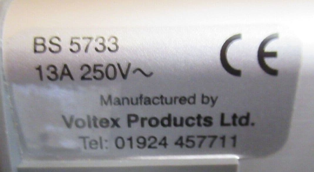 Voltex Desktop Desk Bench Table Mounted Power Sockets 2 UK Sockets To ...