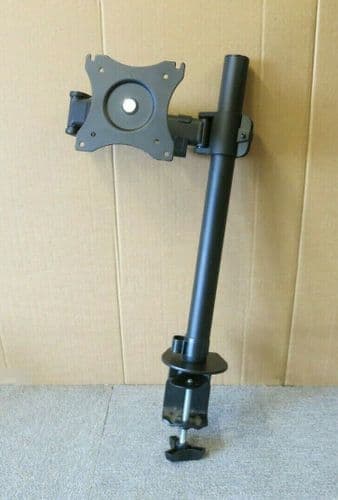VonHaus Single Adjustable LCD TFT VESA Monitor Mount Arm For 13-27” Screens