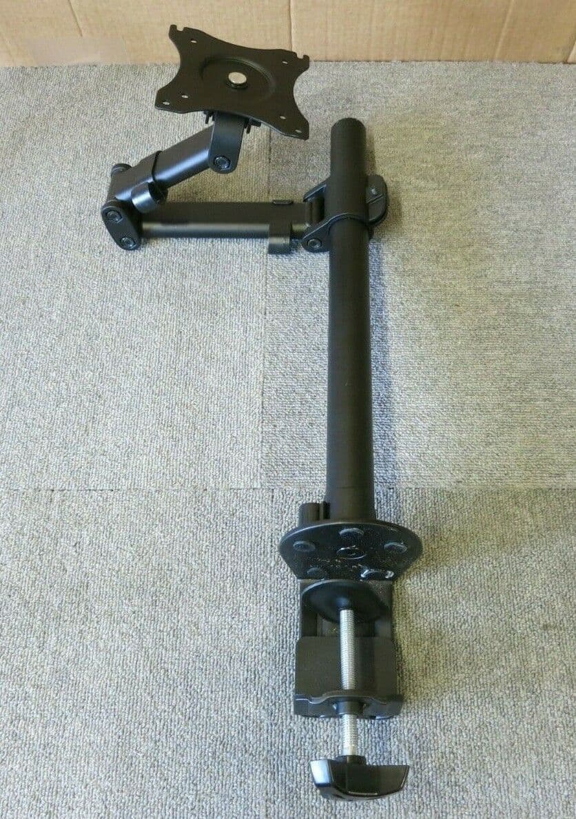 VonHaus Single Adjustable LCD TFT VESA Monitor Mount Arm For 1327 Screens