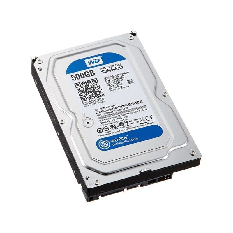 Western Digital WD5000AZLX-60K2TA 500GB 7 2K 6Gbps 32MB 3 5" SATA ...