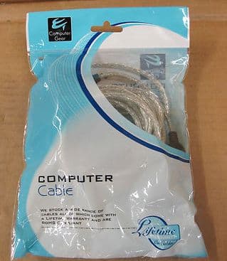 Wiretek 5m USB cable V2.0 Plug Type A Computer Cable