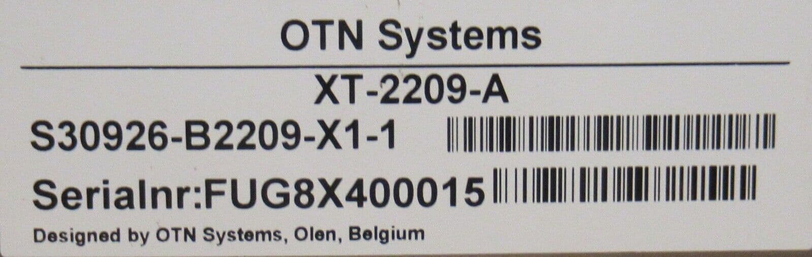 XTRAN Node XT-2209-A 9 Slot Modular Chassis 3U With Interface Modules