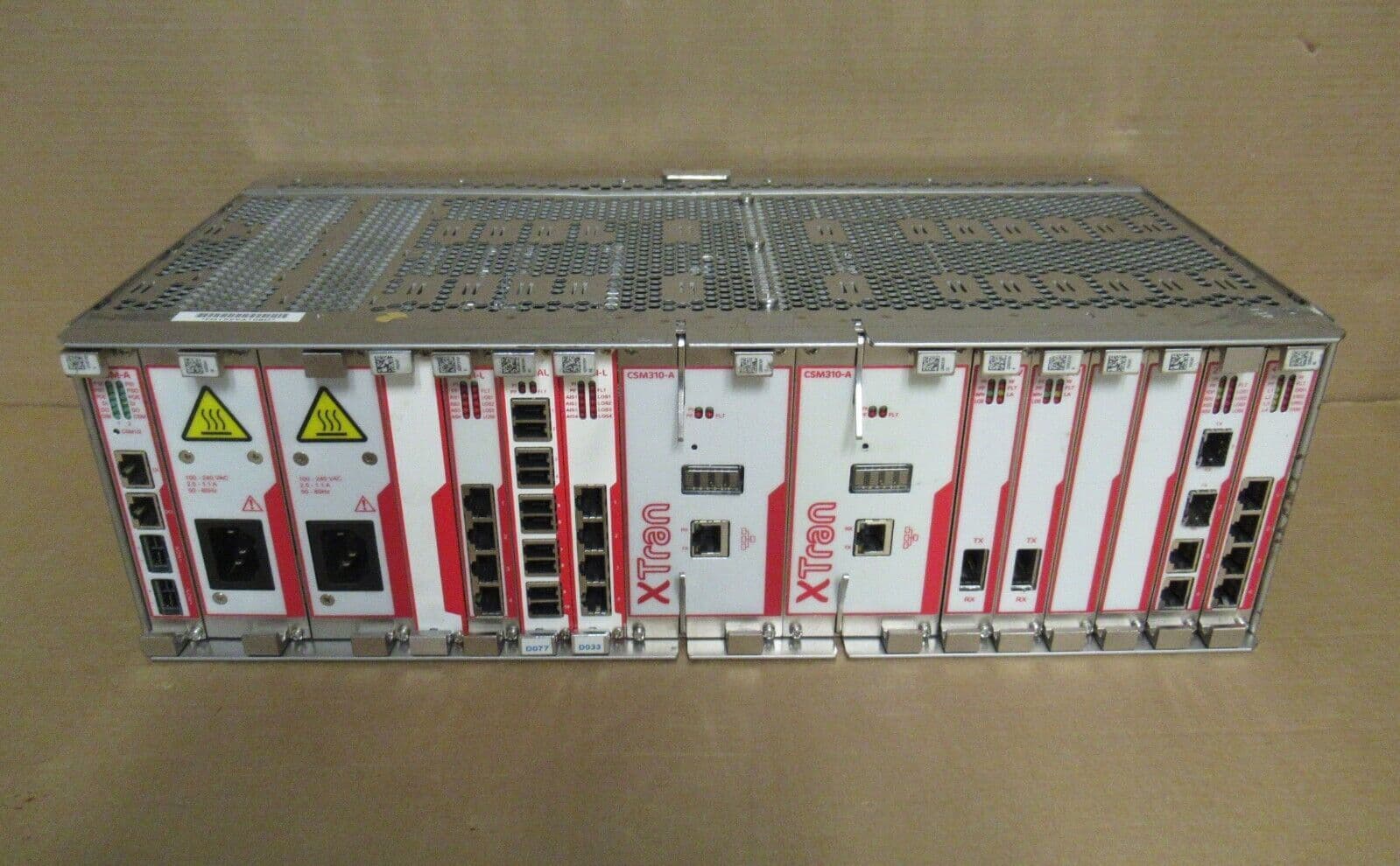 XTRAN Node XT-2210-A 10 Slot Modular Chassis 3U With Interface Modules