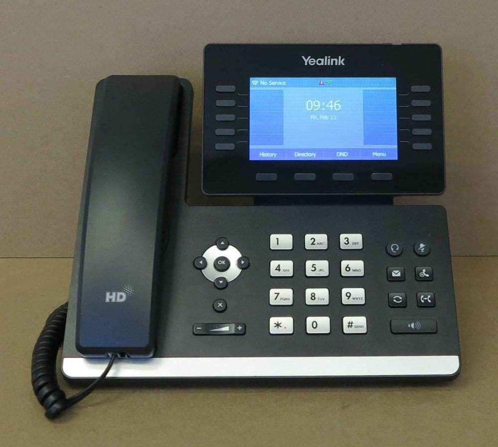 Yealink SIPT54W 4 3" Display Prime Business Phone IP VoI PoE WiFi
