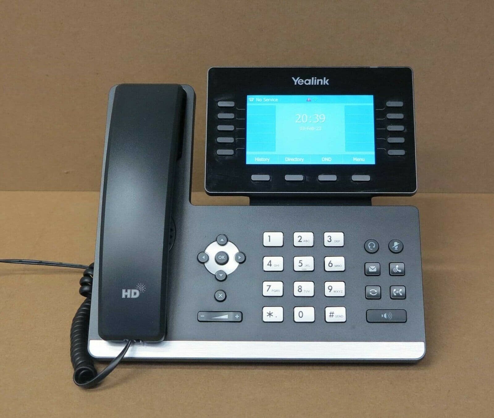 Yealink SIP-T54W IP VoIP Prime Business Phone 4 3\