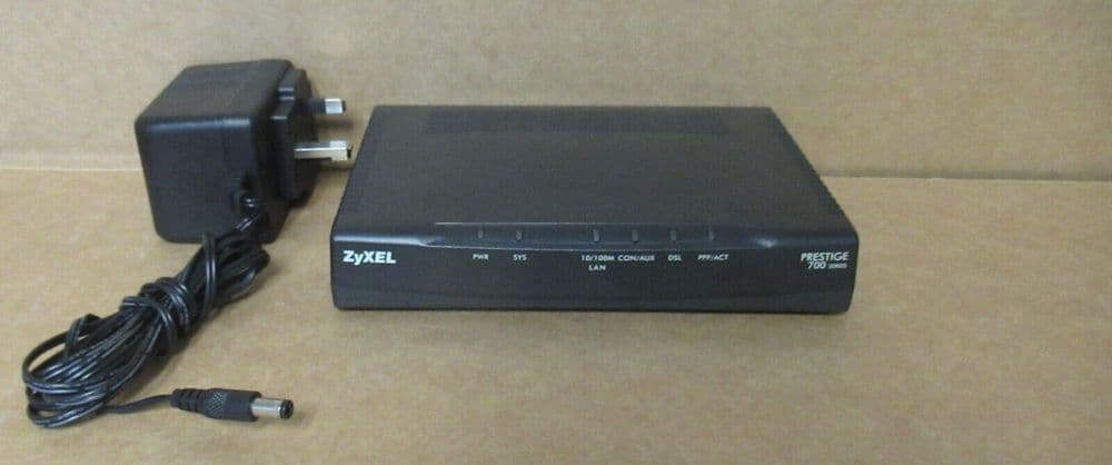 Zyxel 791R Prestige 700 Series Desktop DSL Modem Router AC Adapter
