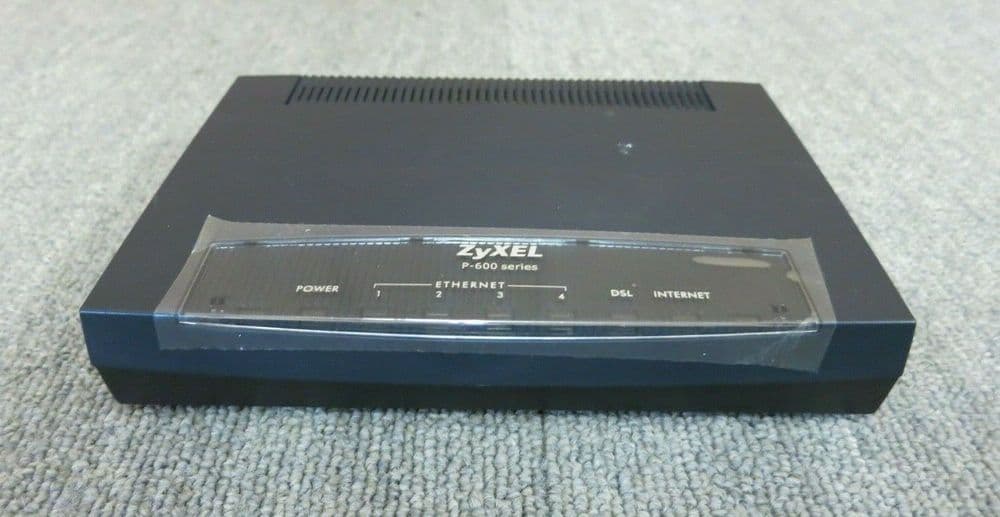 Zyxel P660H-D1 Prestige P-600 Series 4-Port ADSL Router 10/100Base-TX
