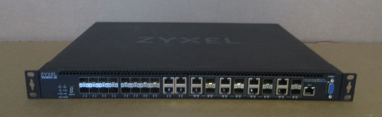 Zyxel XS3800-28 28-Port Switch 16x 10G SFP 4x 10GbE 8x 10G Combo