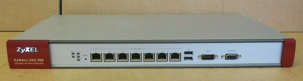 ZyXEL ZyWALL USG 300 Unified Security Gateway Internet Appliance 7x ...