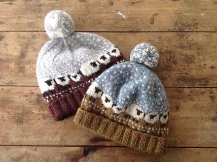 Baa-ble Hat - Shetland Wool Week 2015 - Donna Smith